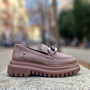 Дамски лоуфъри от естествена кожа с олекотено EVA ходило